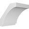 Ekena Millwork 5 1/2-in. W x 6-in. D x 6-in. H Imperial Architectural Grade PVC Knee Brace BRCP055X06X06IMP - alternate 1